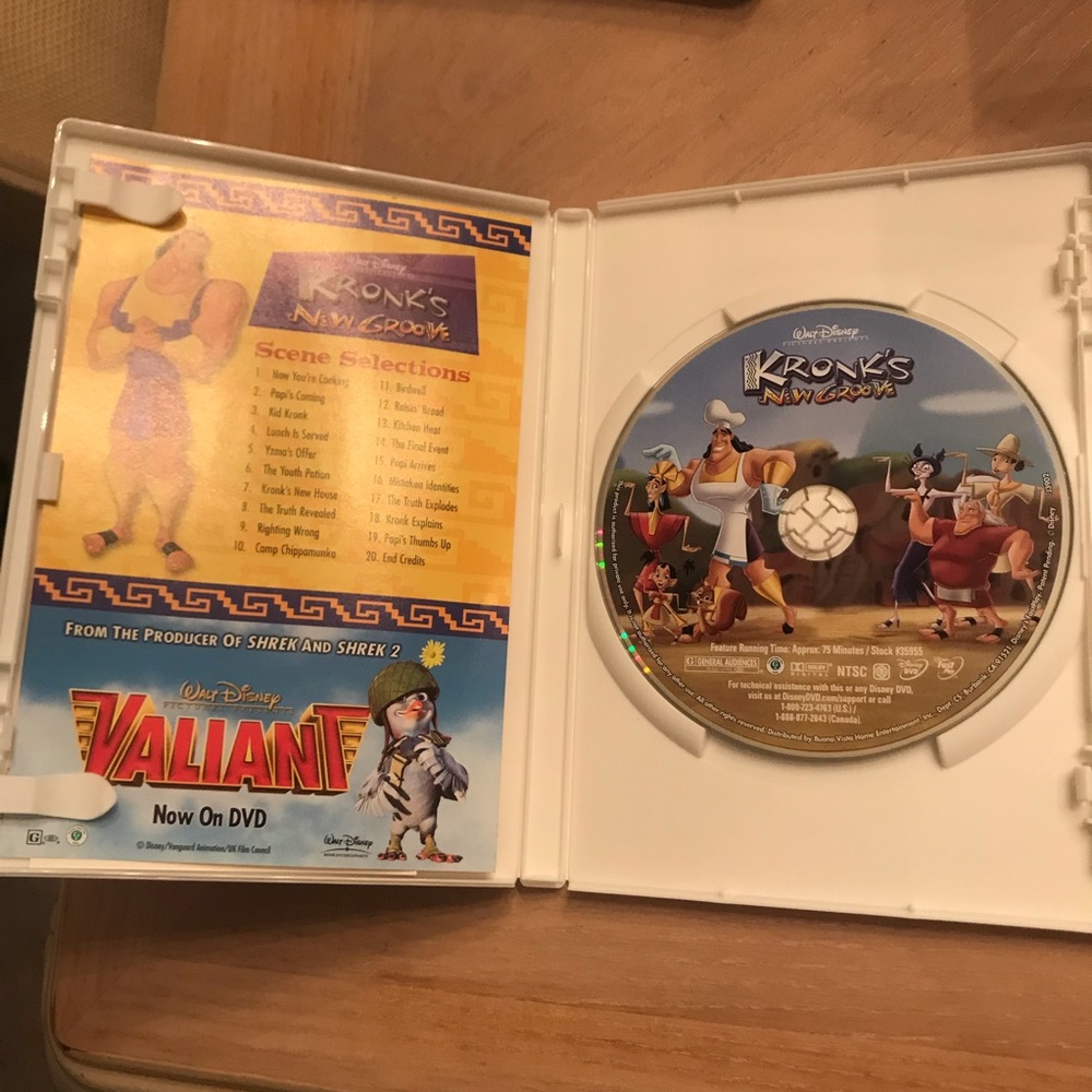 DISNEY'S Kronk's New Groove DVD - Picture 4 of 4